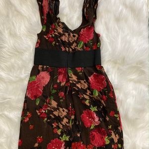 Short flower dress